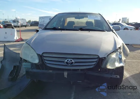2003 Toyota Corolla Le from USA, damaged, VIN 1NXBR32E23Z163637